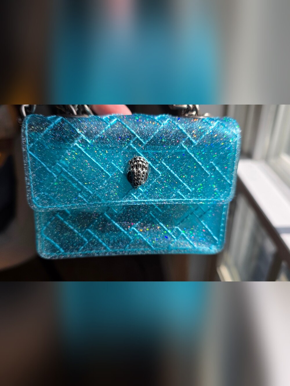 Kurt Geiger Translucent Micro Shoulder Bag - Picture 4 of 6